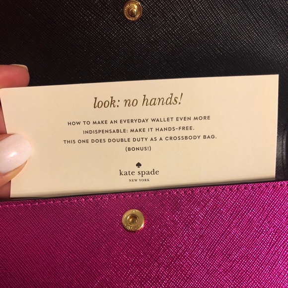 NWT HP👑! Kate Spade WINNIE Clutch/ Crossbody - Picture 7 of 8